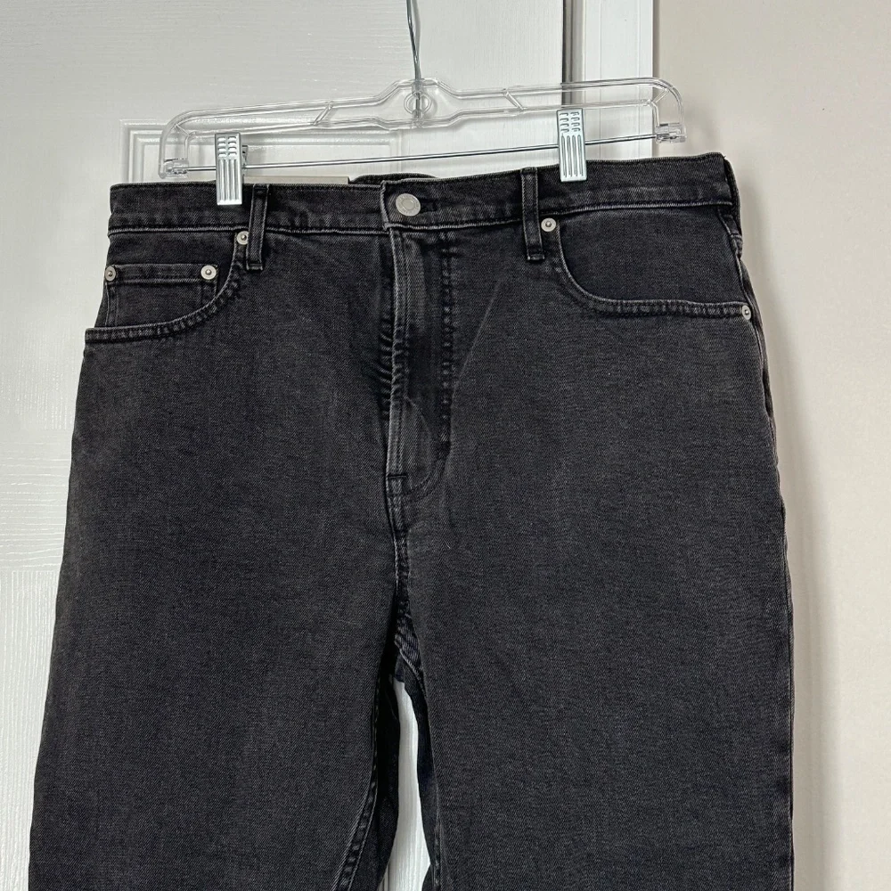 Brand New Everlane The Original Cheeky Jean Washed Black Size 31 Ankle Straight - Picture 3 of 10